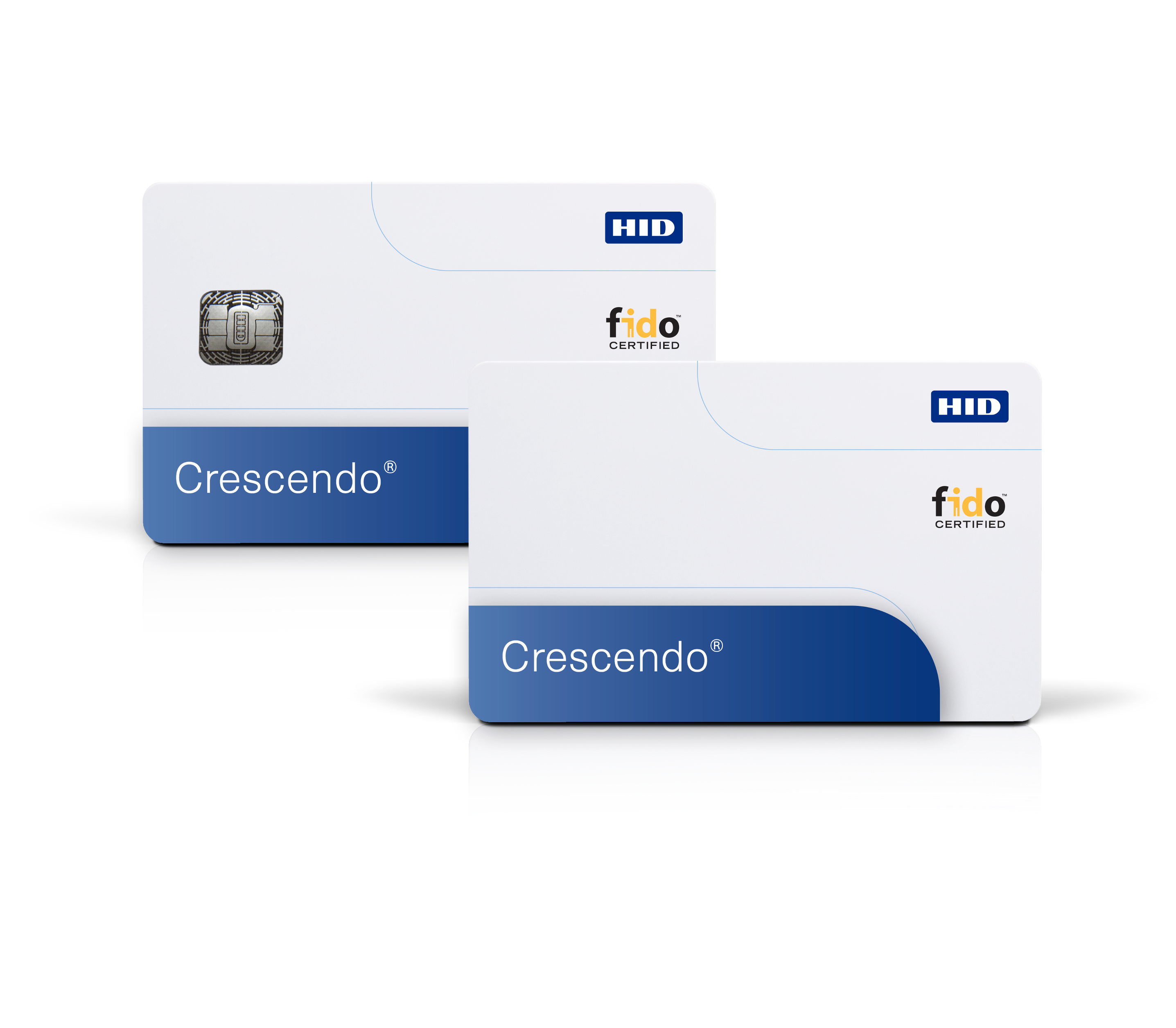 Crescendo cards HID